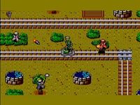 une photo d'Ã©cran de Rescue Mission sur Sega Master System